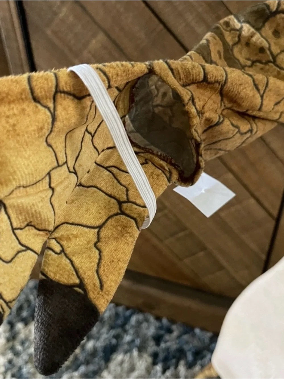 HalloweenCostumes.com Baby Dinosaur Costume 12-18M Brown T-Rex Hood Tail